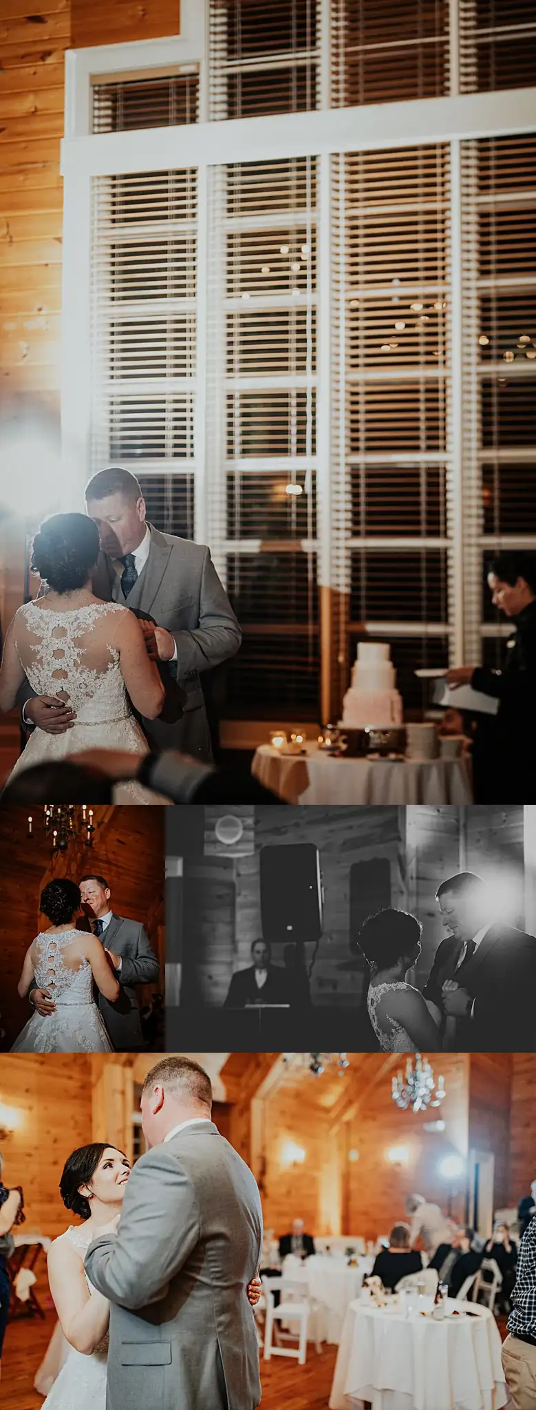 Barnesly Gardens Wedding Top Atlanta Photographers First Dance: their first dance in the timbered hall, in a set, at their wedding at Barnsley Gardens in Adairsville, GA