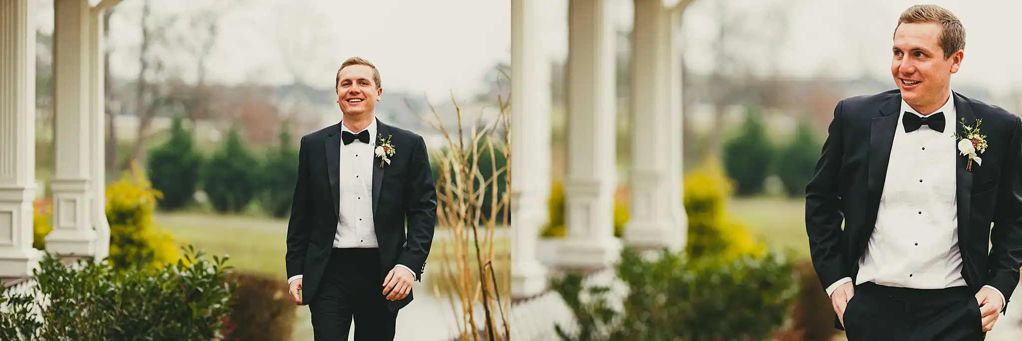 2019-04-22_0021.jpg Wedding Formals: the groom by the white columns, at their wedding at Little River Farms in Milton, GA