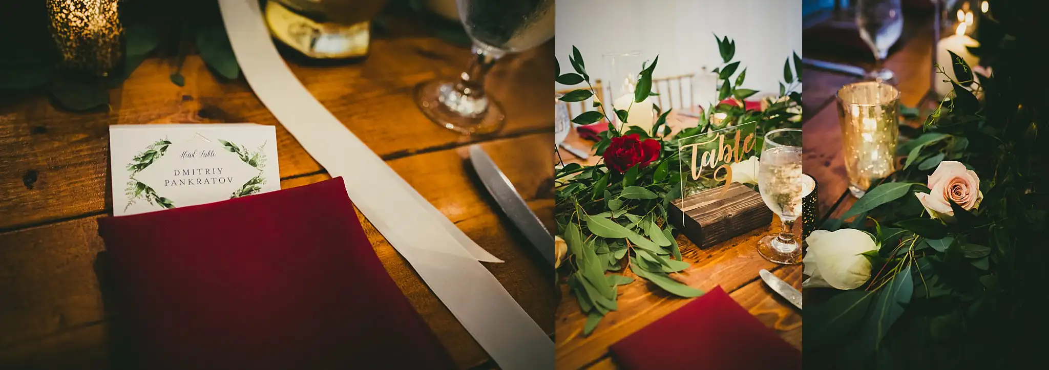 2019-04-22_0040.jpg Reception Details: the place settings, menu cards and candles, at their wedding at Little River Farms in Milton, GA