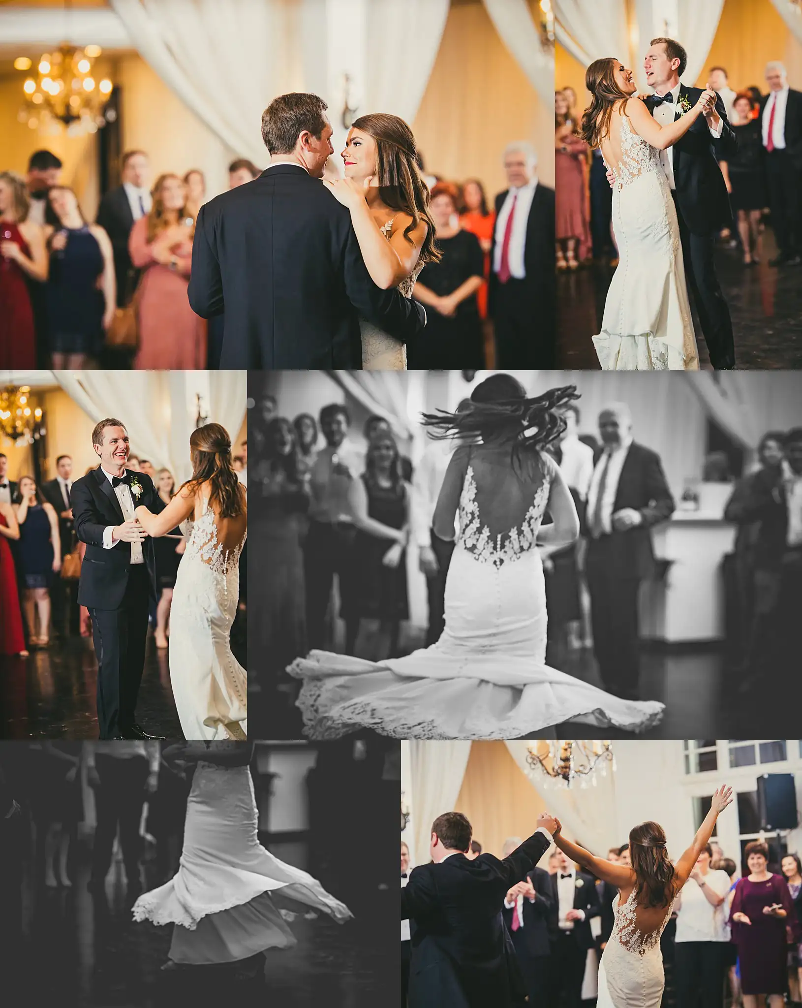 2019-04-22_0046.jpg First Dance: the first dance, her skirt spinning out, in a set, at their wedding at Little River Farms in Milton, GA
