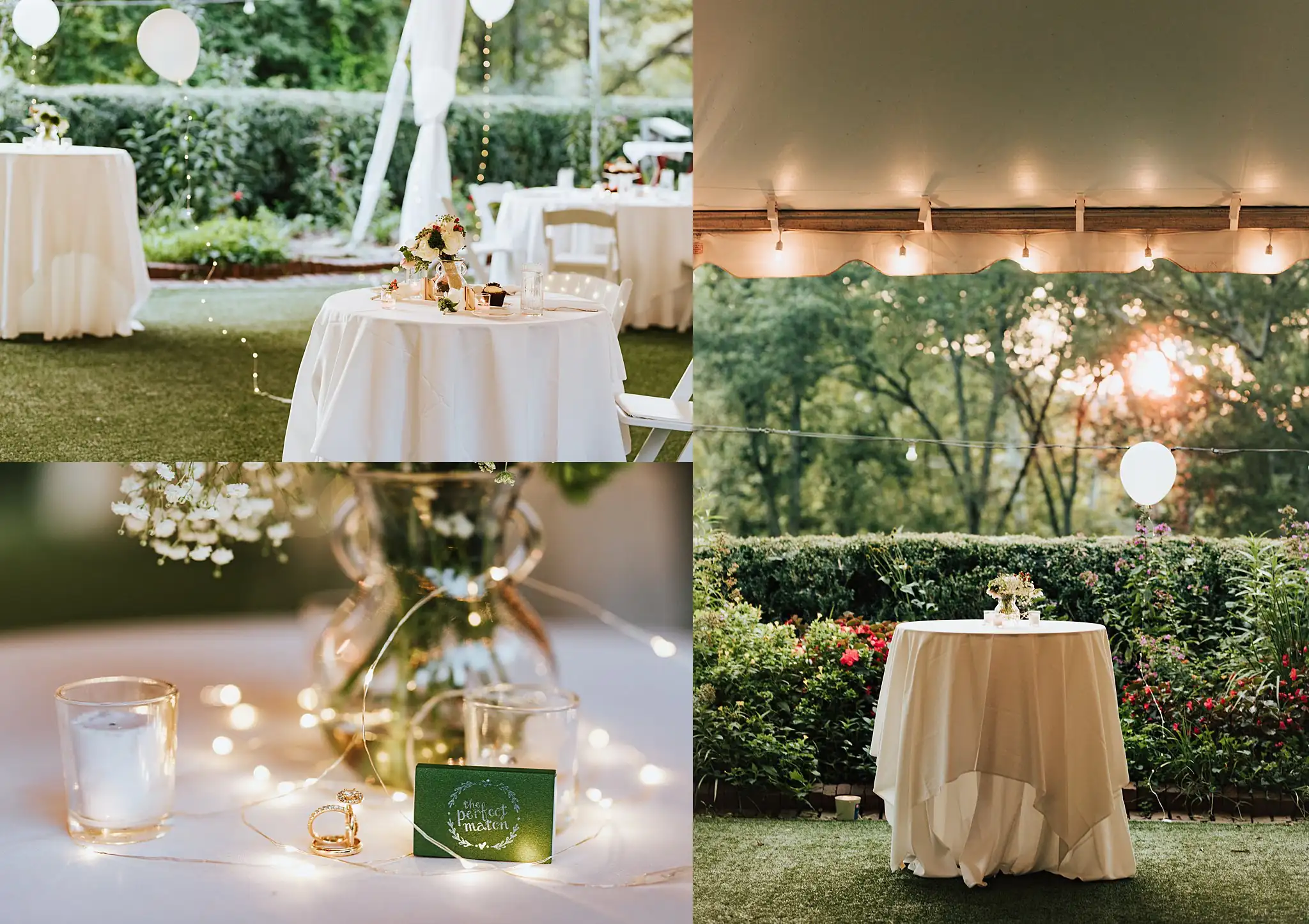 AtlantaWeddingPhotographers_0493.jpg Reception Details: the cocktail tables, candles and string lights, in a set, at a wedding at Barnsley Gardens Resort in Adairsville, GA