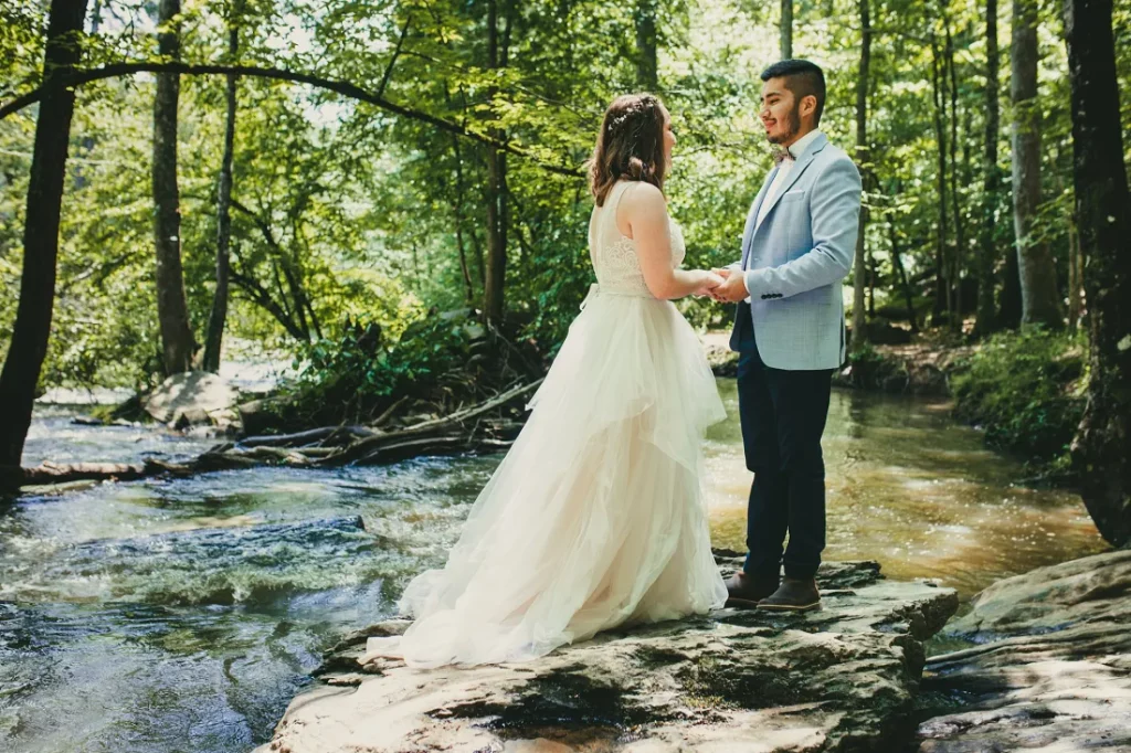 Sweetwater Creek State Park Elopement Atlanta Wedding Photography