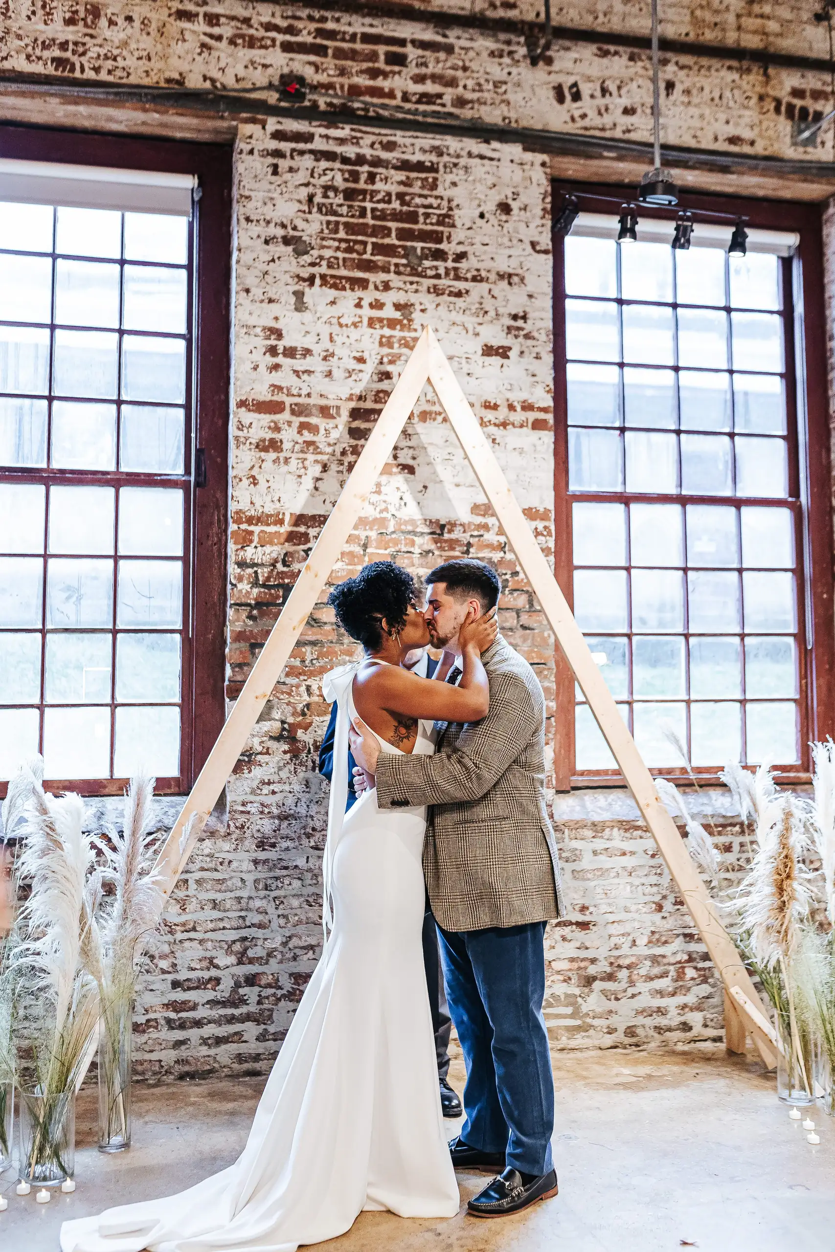 Ceremony Shavon John Goat Farm Wedding Atlanta Love and Story Photography
