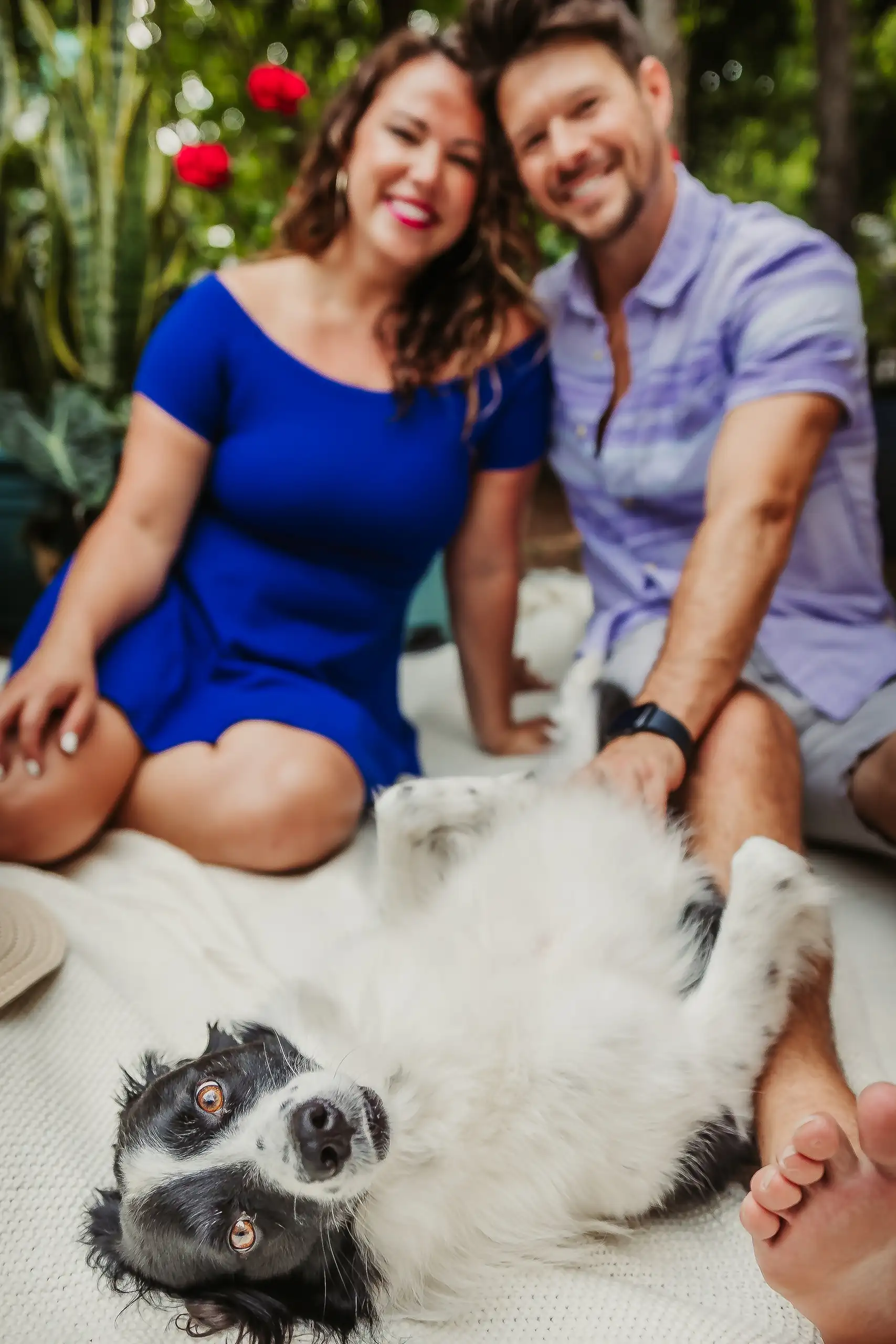 Engagement Rachell Jim Home Session Love and Story