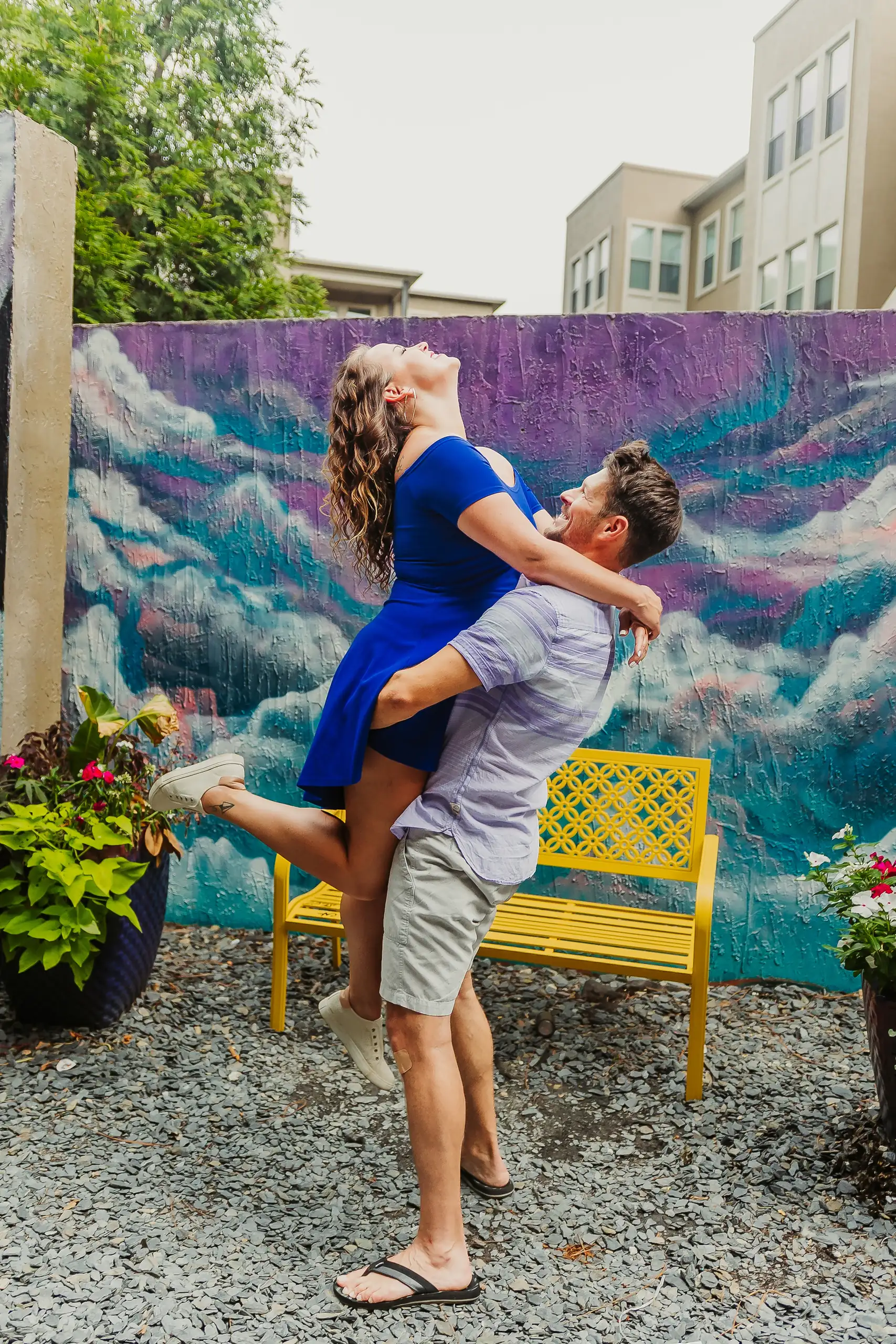 Engagement Rachell Jim Home Session Love and Story