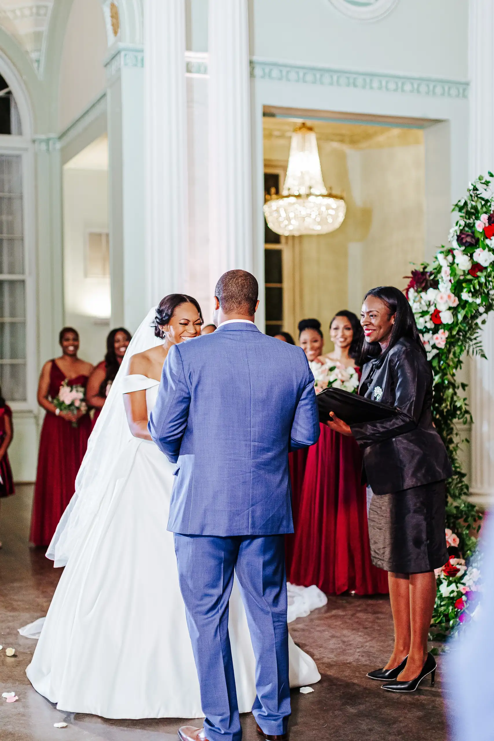 Ceremony Biltmore Ballrooms Wedding Janice James Love and Story