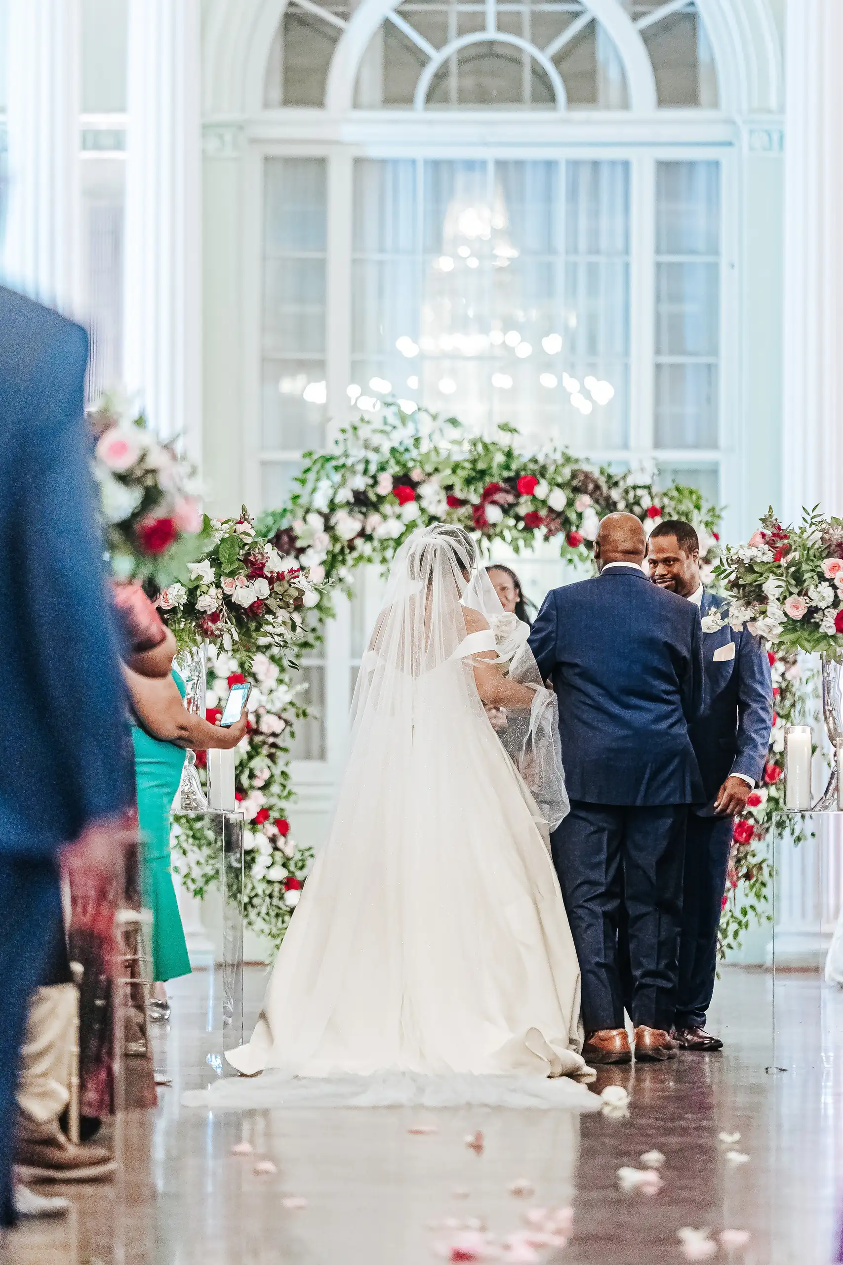 Ceremony Biltmore Ballrooms Wedding Janice James Love and Story Photography