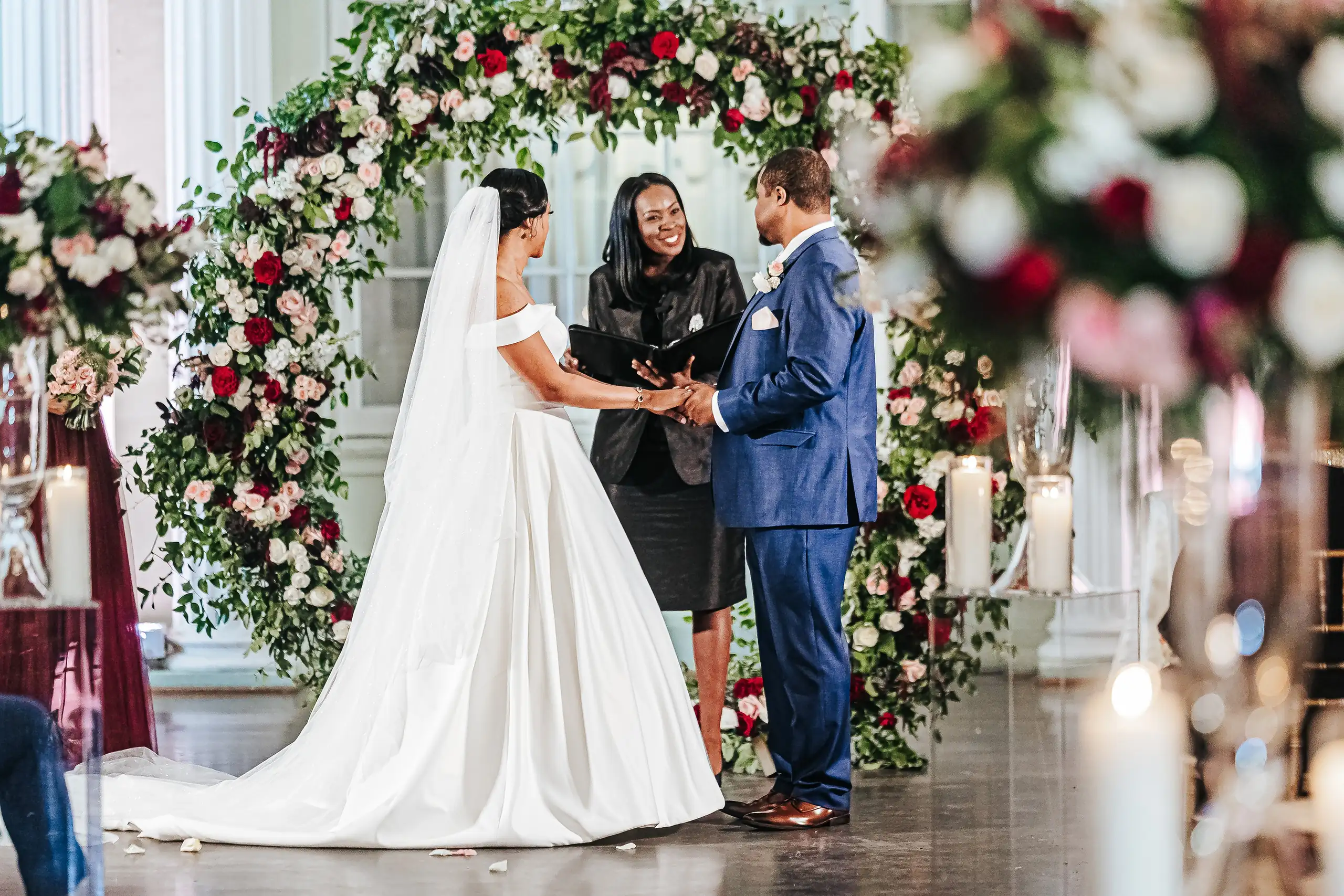 Ceremony Biltmore Ballrooms Wedding Janice James Love and Story Photography