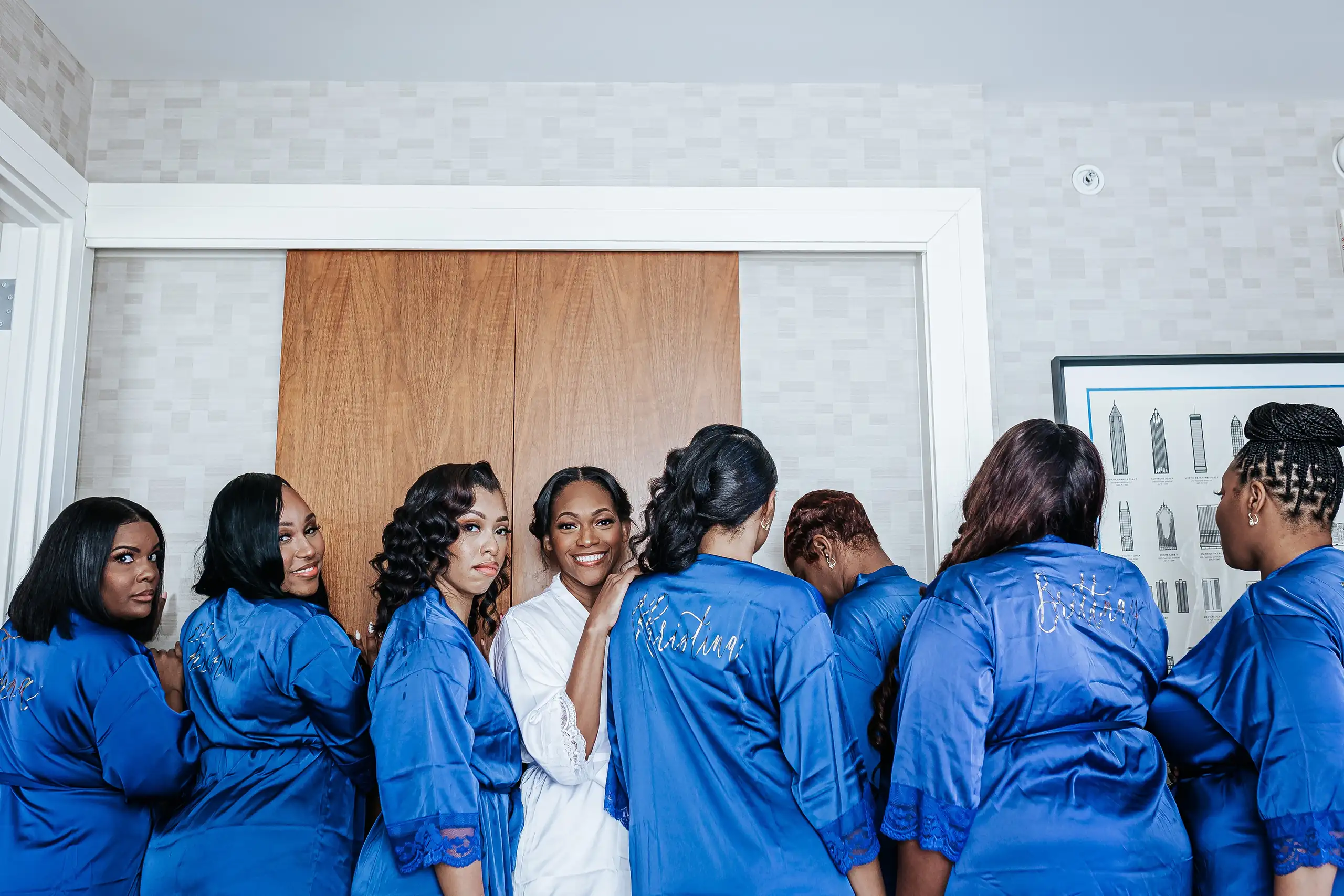 Getting Ready Biltmore Ballrooms Wedding Janice James Love and Story