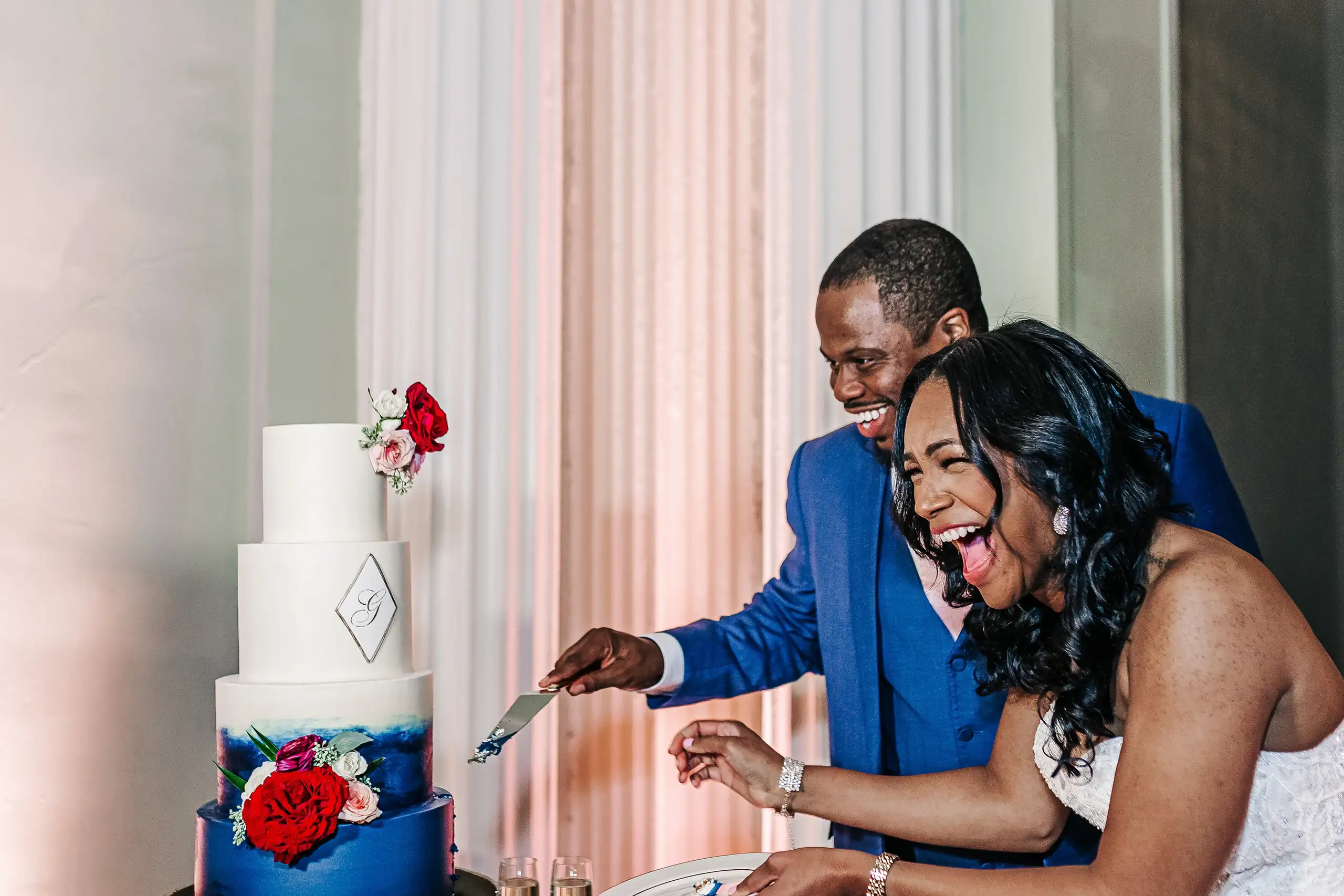 Reception Biltmore Ballrooms Wedding Janice James Love and Story Photography