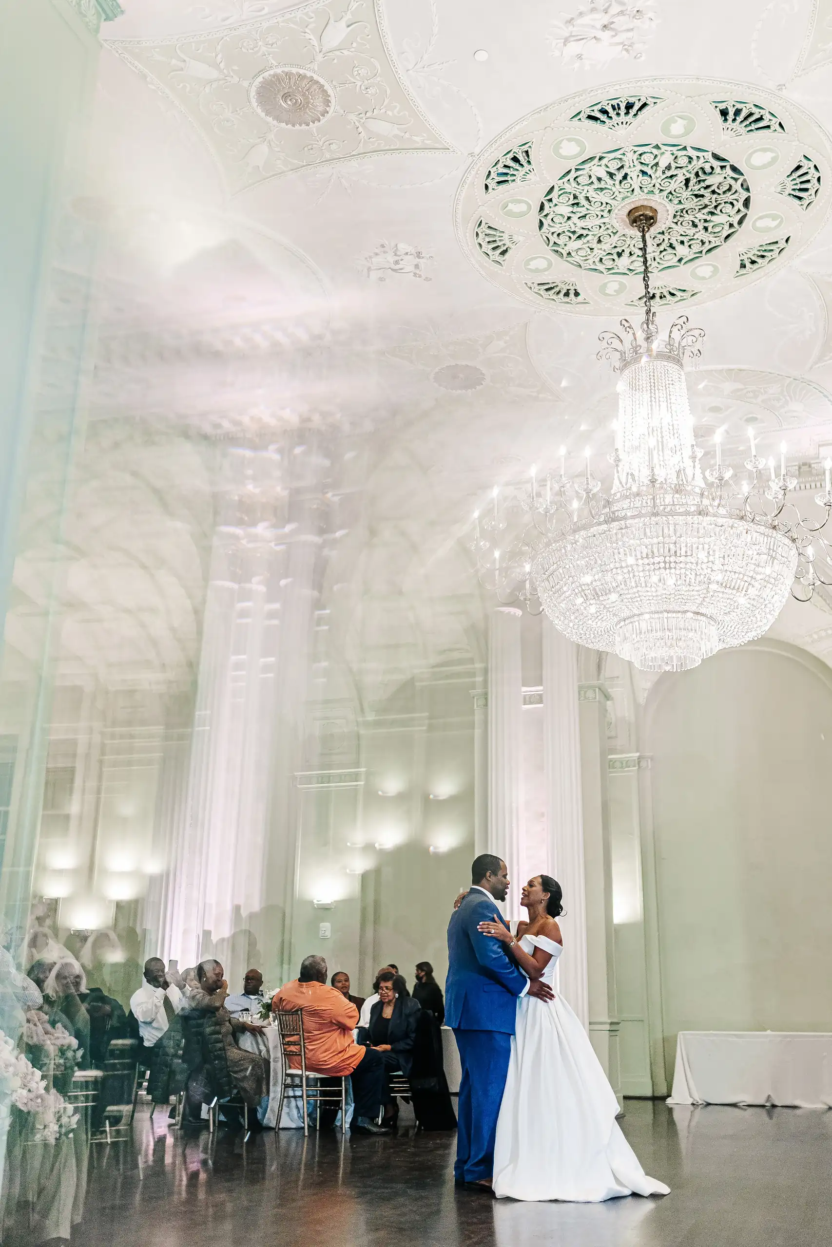 Reception Biltmore Ballrooms Wedding Janice James Love and Story Photography
