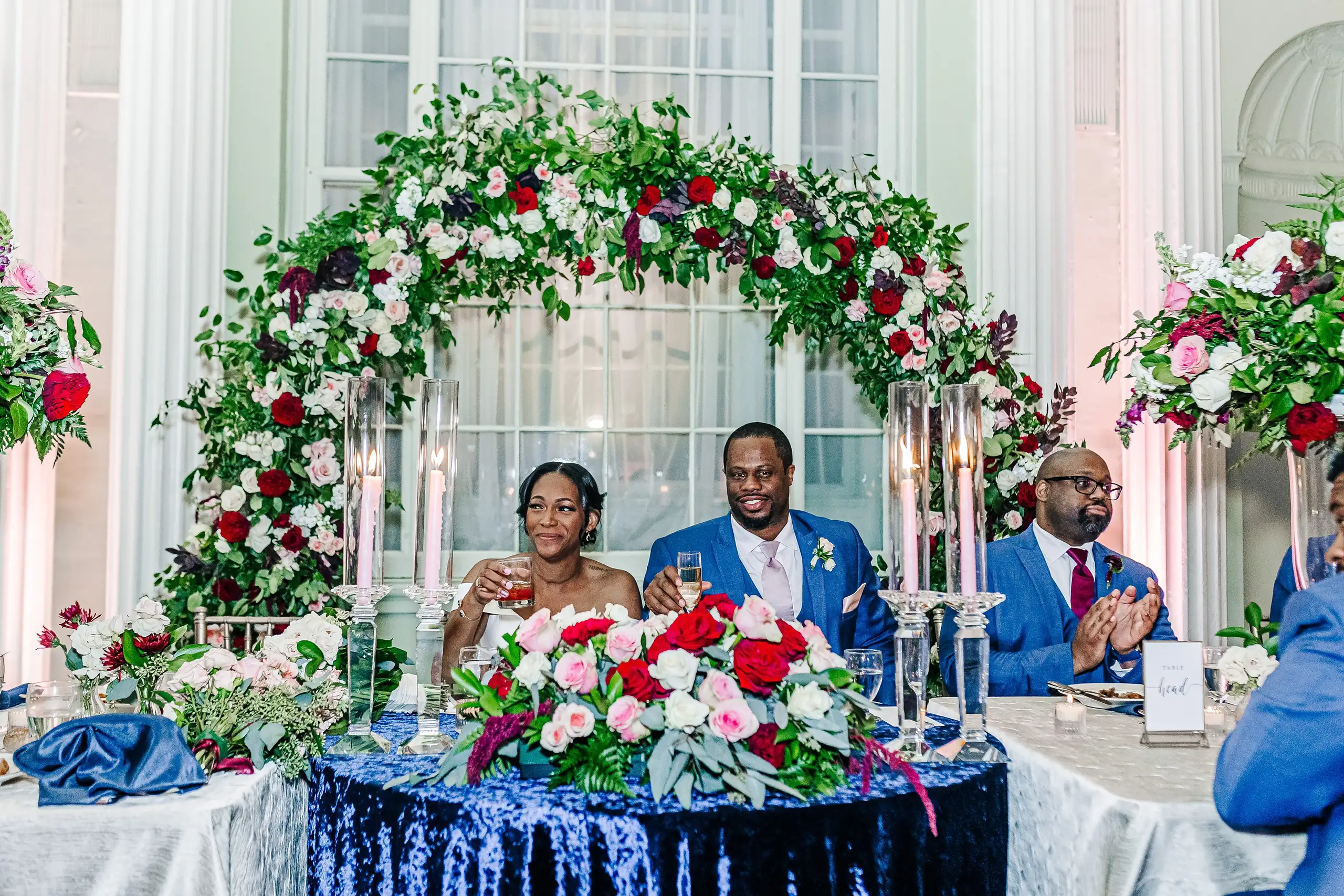 Reception Biltmore Ballrooms Wedding Janice James Love and Story Photography