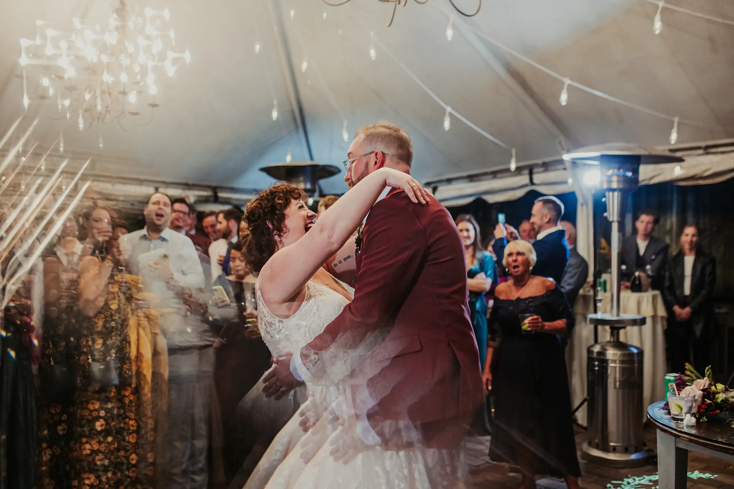 Reception Wedding Alyssa Adam Wahoo Grill Atlanta Love and Story
