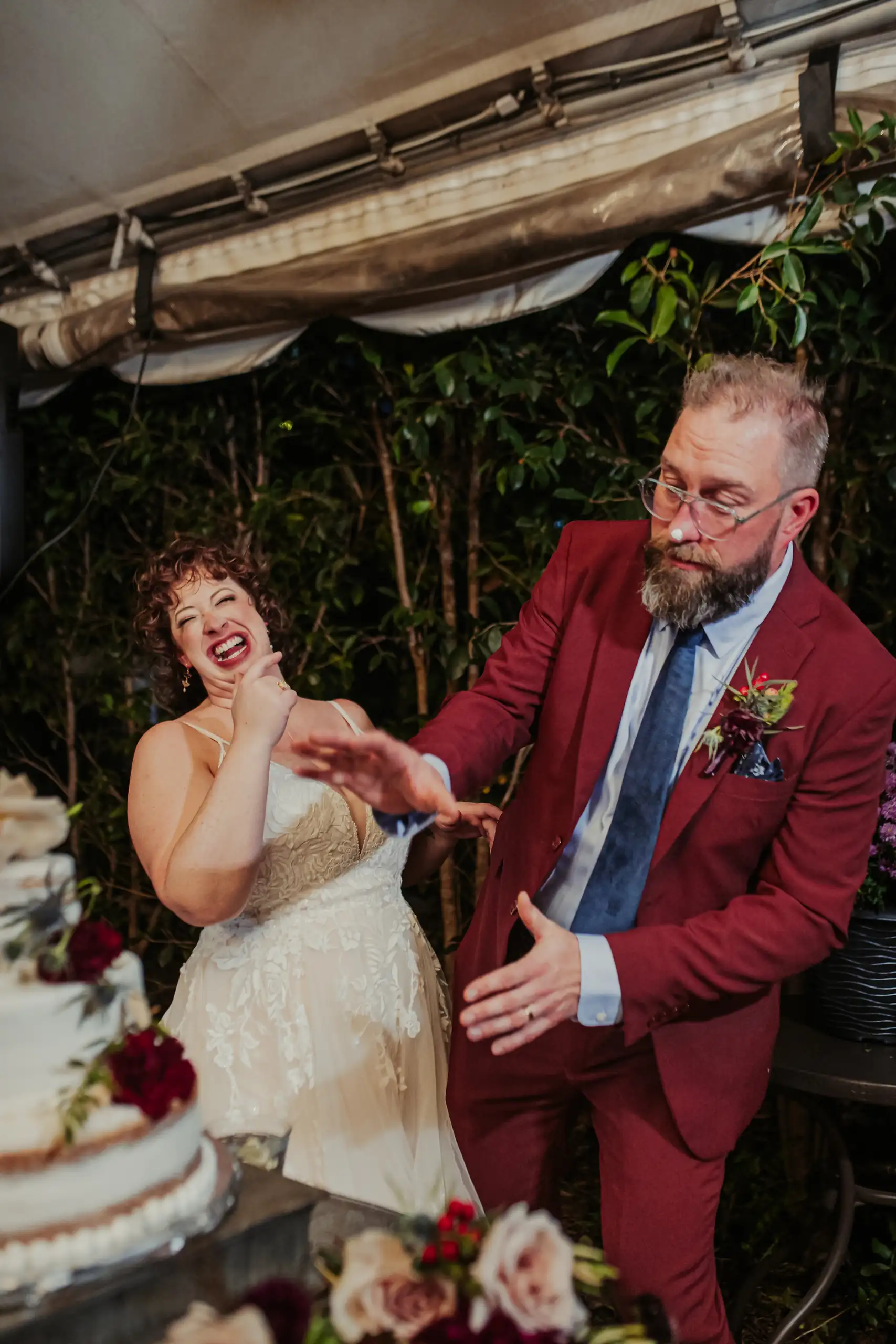 Reception Wedding Alyssa Adam Wahoo Grill Atlanta Love and Story