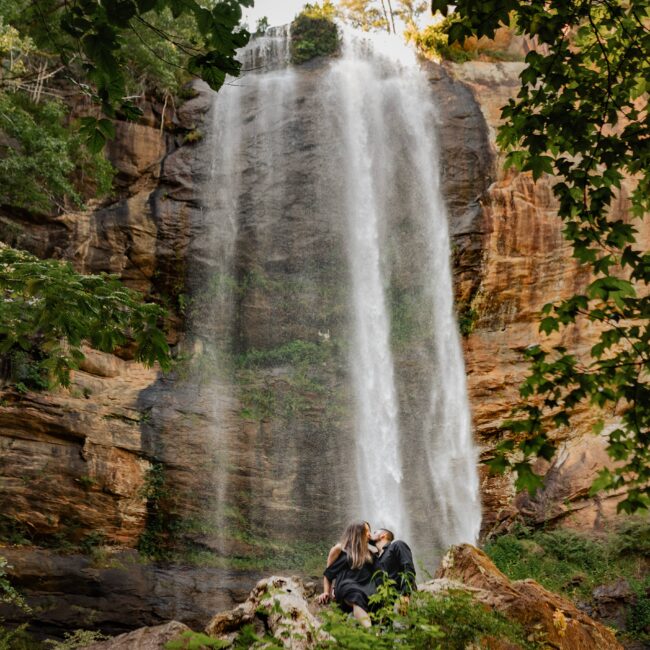 Toccoa Waterfall Engagement Session Atlanta Wedding Photography