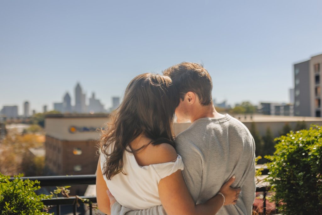 Atlanta Skyline Engagement Session