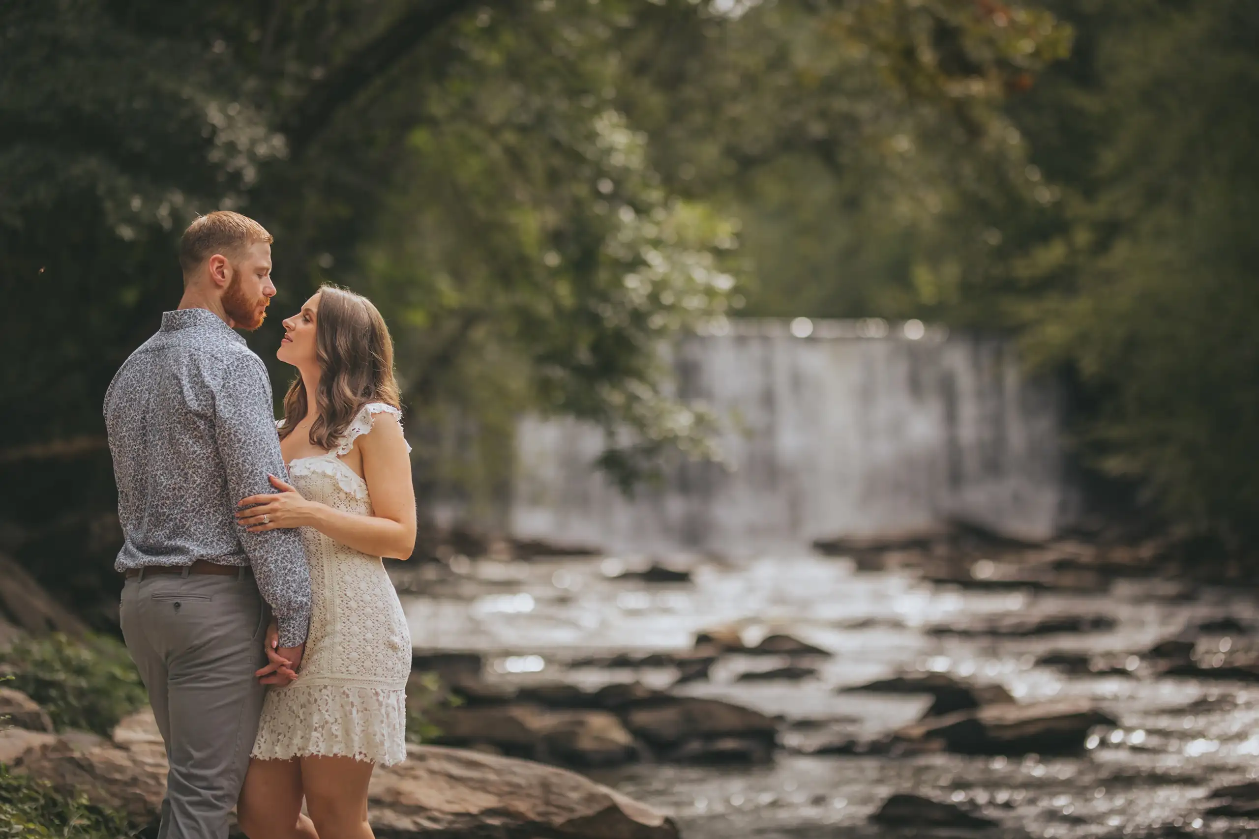 Engagement Session Madison Shayne Roswell Vickery Creek Love and Story