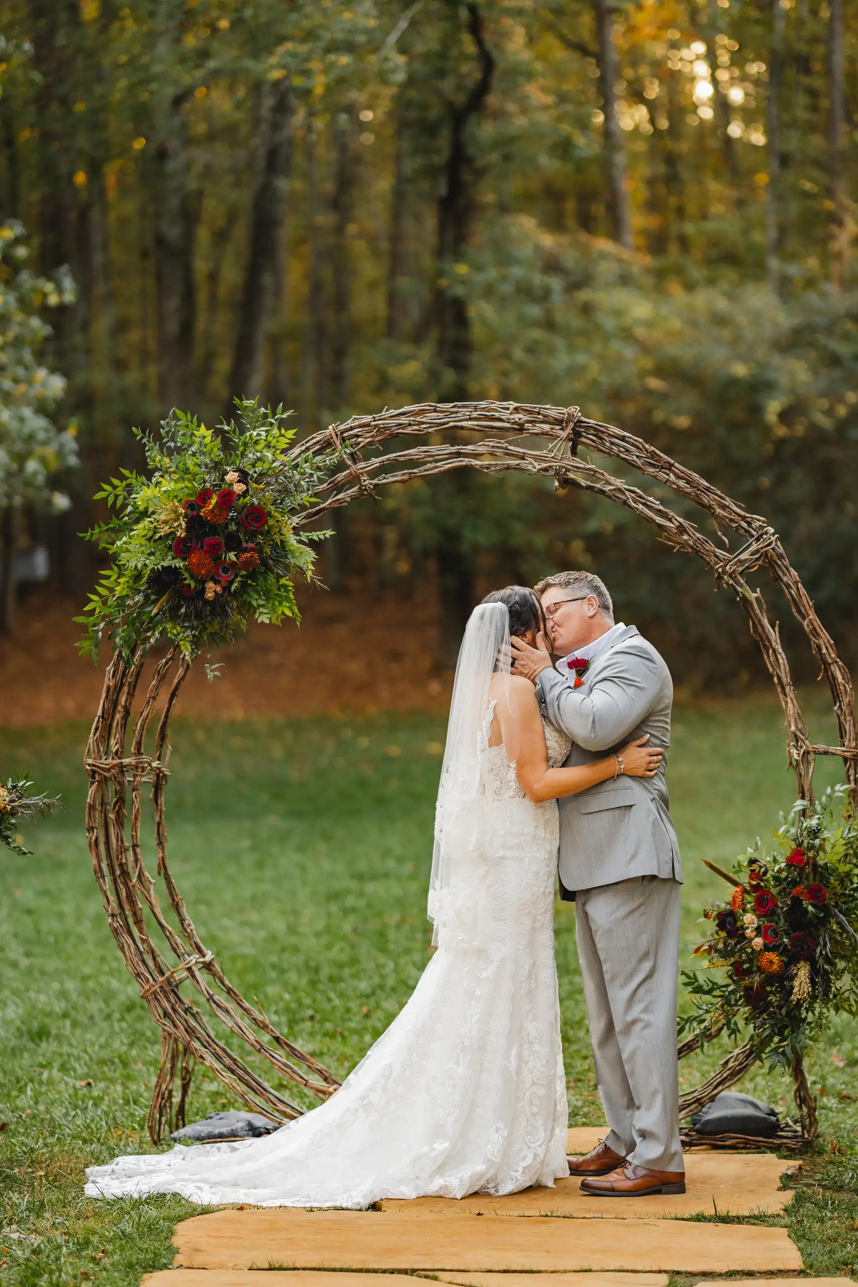Ceremony Wedding Megan Adam Butterfly Pavillion Love and Story