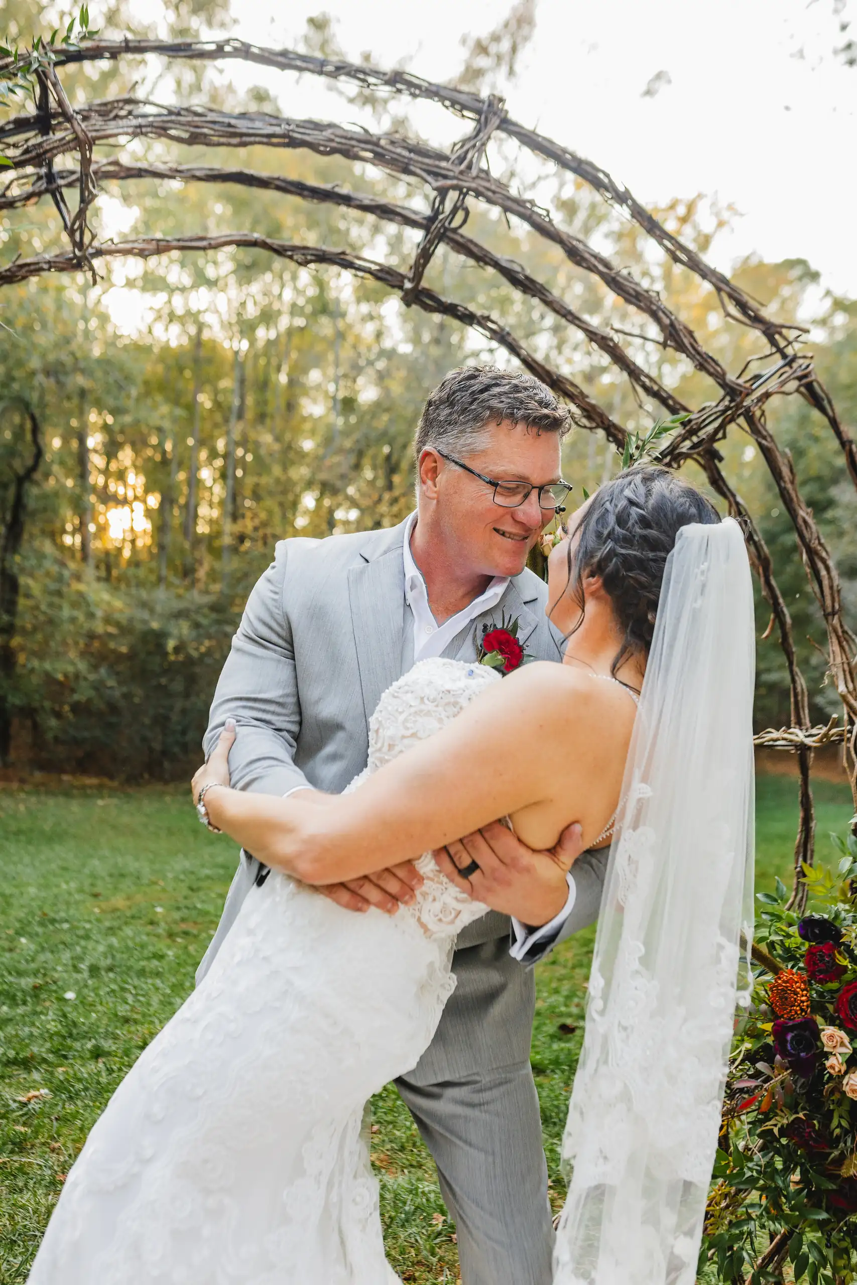 Formals Wedding Megan Adam Butterfly Pavillion Love and Story