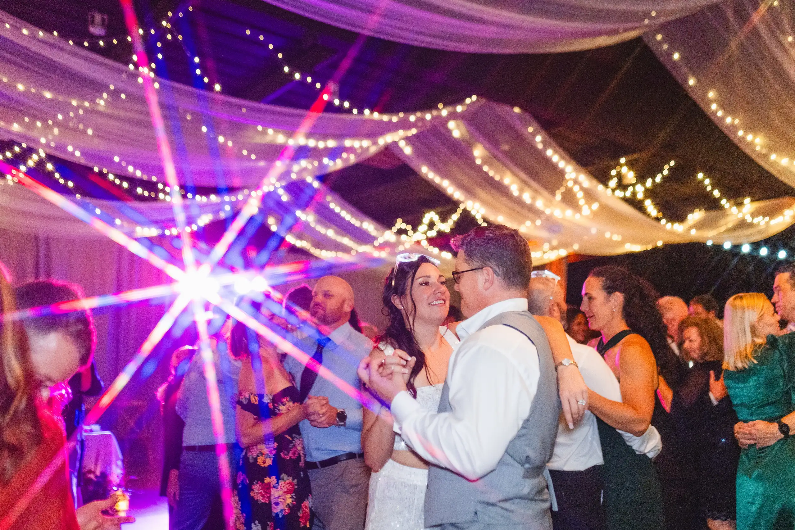 Reception Wedding Megan Adam Butterfly Pavillion Love and Story