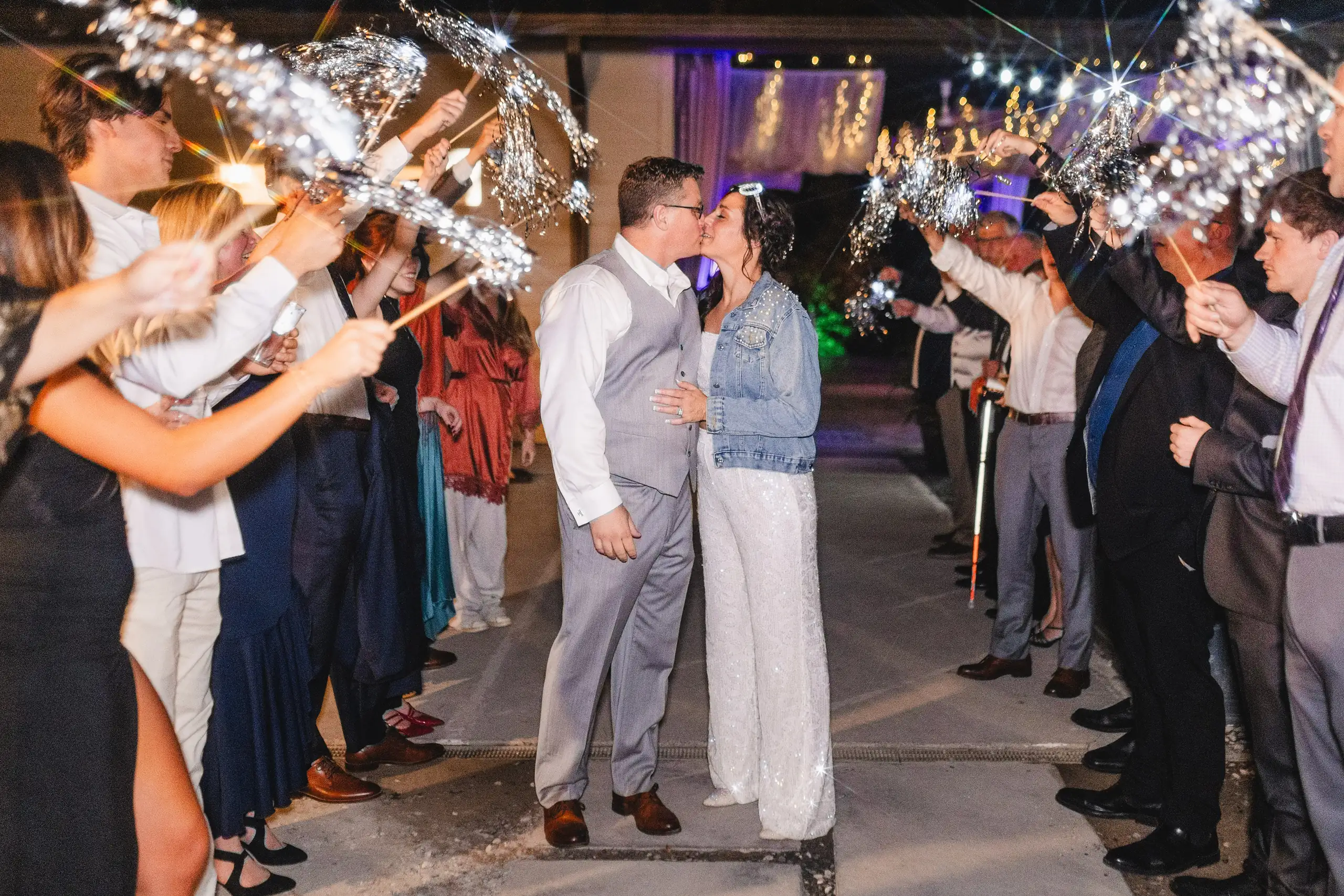 Reception Wedding Megan Adam Butterfly Pavillion Love and Story